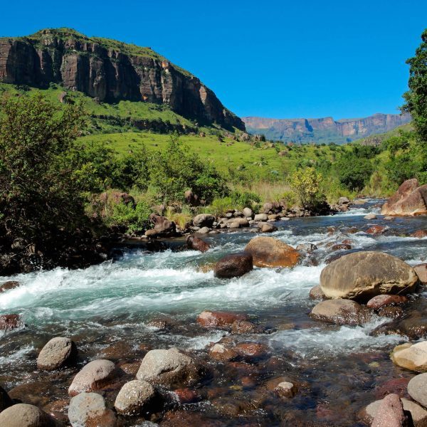 Luxury Durban Holidays river and rocks nature scene