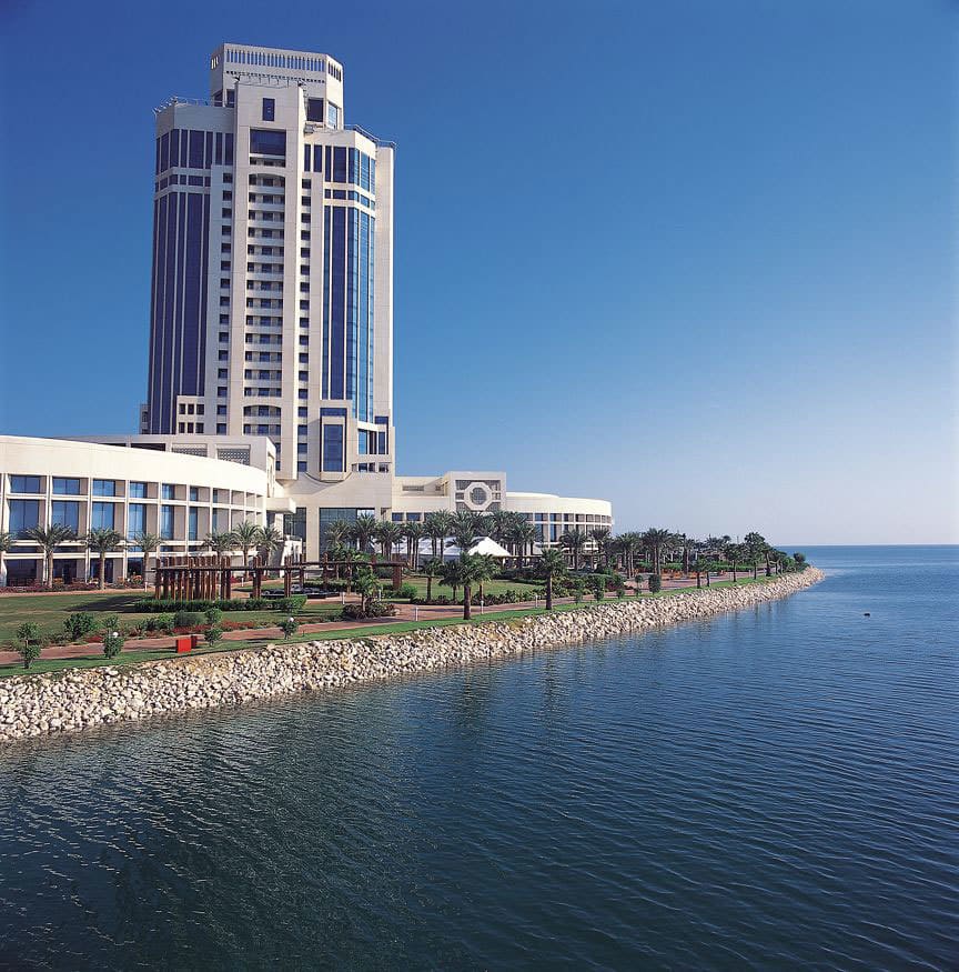 Ritz Carlton Doha Ocean and Hotel outside view