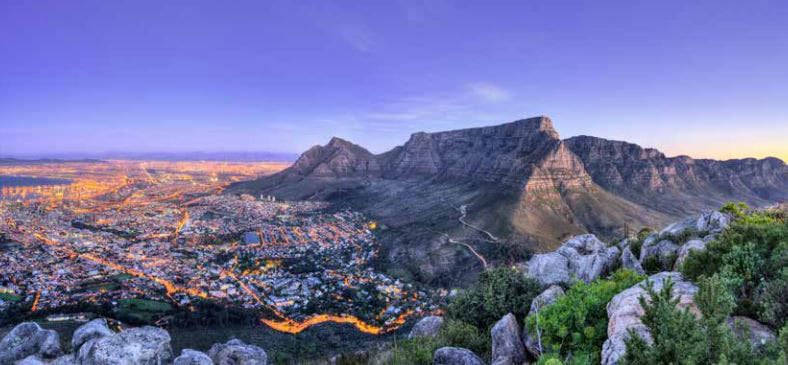 South Africa Offer Table Mountain View