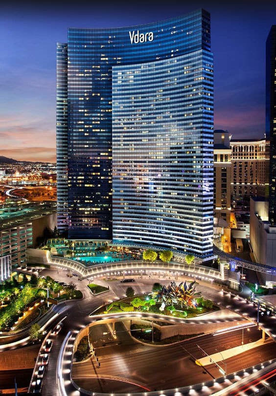 Vdara Las Vegas Offer Pool and Glass Building view