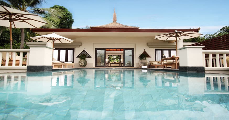 View of a villa at Trisara, Phuket